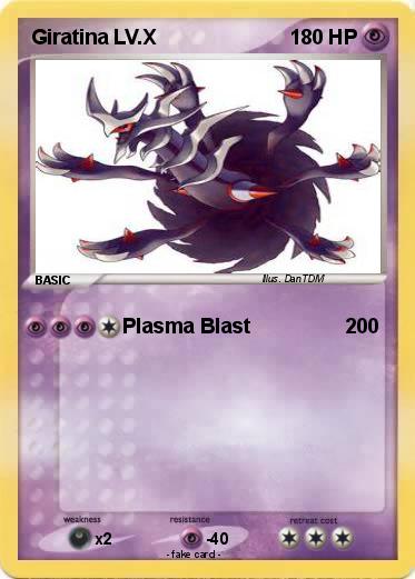 Pokemon Giratina LV.X