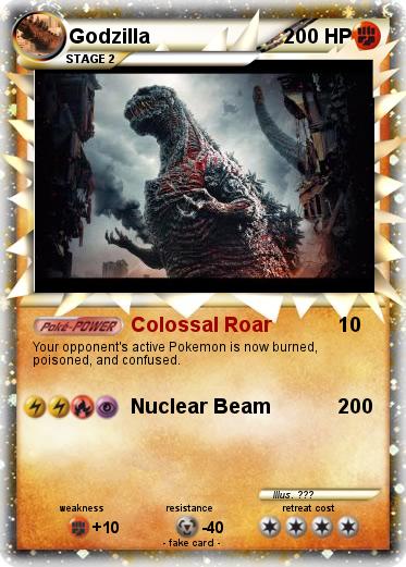 Pokemon Godzilla