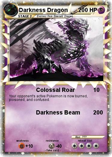 Pokemon Darkness Dragon