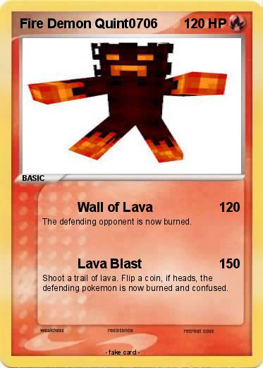 Pokemon Fire Demon Quint0706