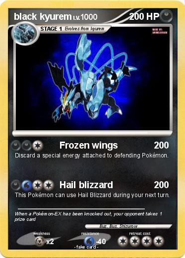 Pokemon black kyurem