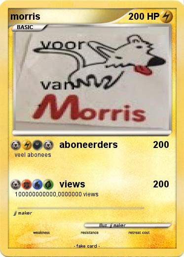 Pokemon morris