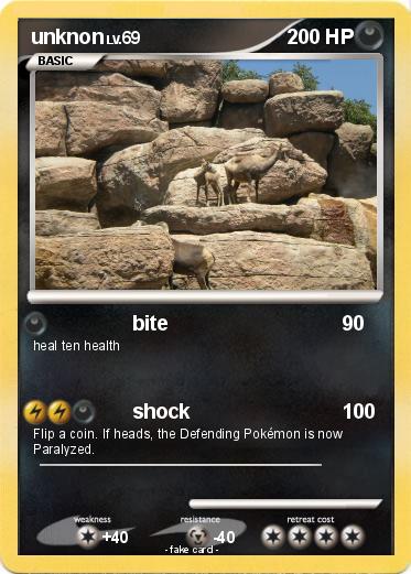 Pokemon unknon