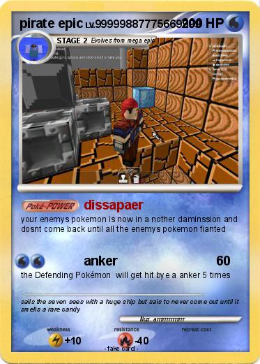 Pokemon pirate epic