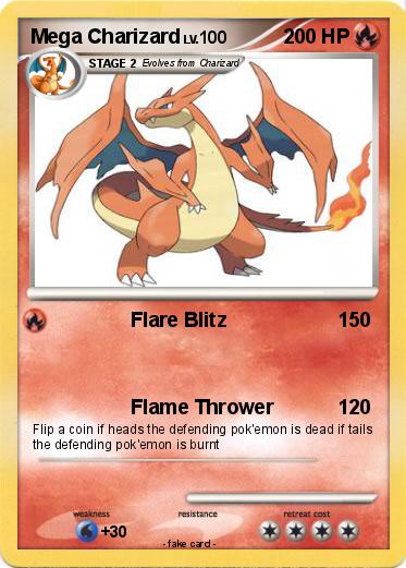 Pokemon Mega Charizard