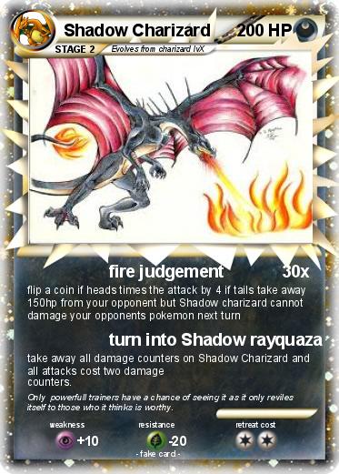 Pokemon Shadow Charizard