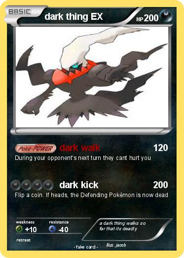 Pokemon dark thing EX