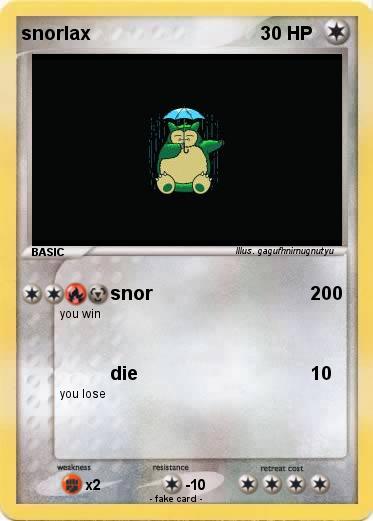 Pokemon snorlax