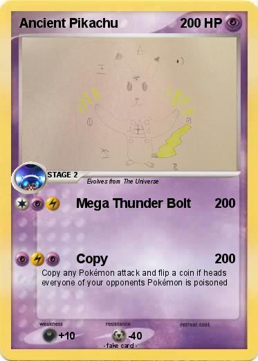 Pokemon Ancient Pikachu