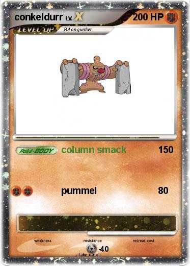 Pokemon conkeldurr