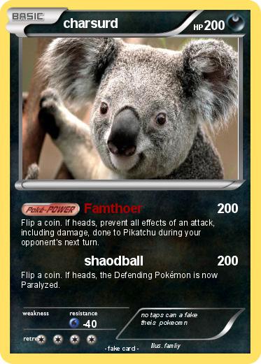 Pokemon charsurd