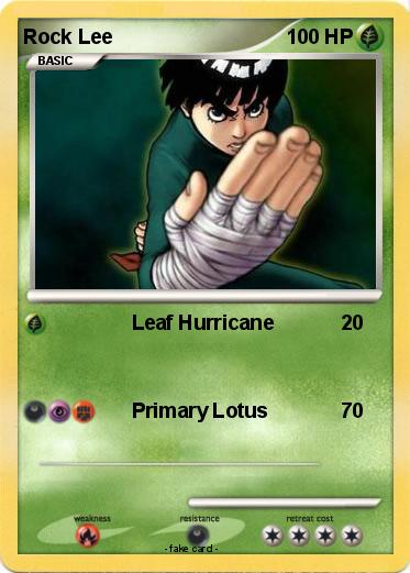 Pokemon Rock Lee