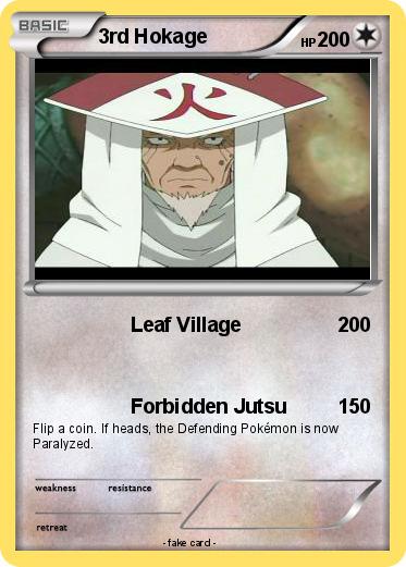 Pokemon 3rd Hokage