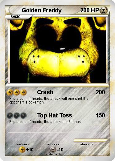 Pokemon Golden Freddy