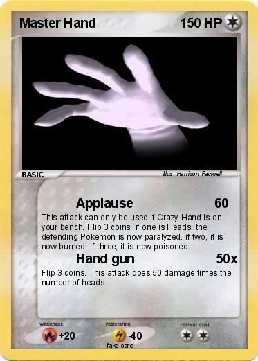 Pokemon Master Hand