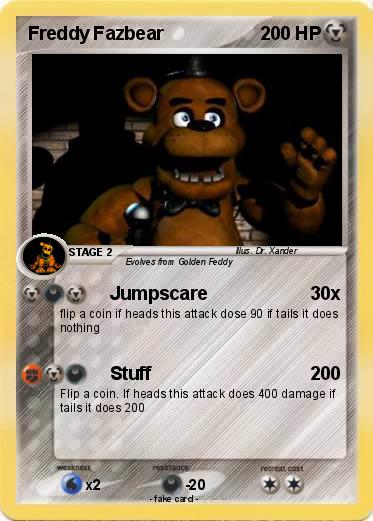 Pokemon Freddy Fazbear