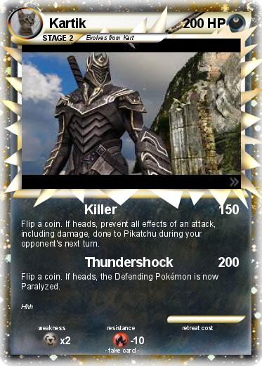 Pokemon Kartik