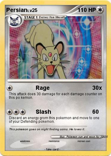 Pokemon Persian