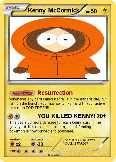 Pokemon Kenny  McCormick