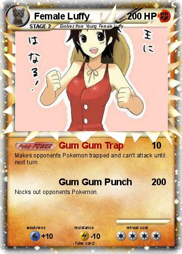 Pokemon Female Luffy