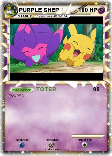 Pokemon PURPLE SHEP