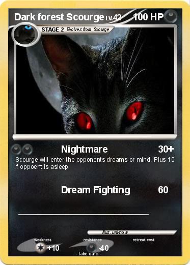 Pokemon Dark forest Scourge