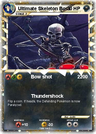 Pokemon Ultimate Skeleton Boss