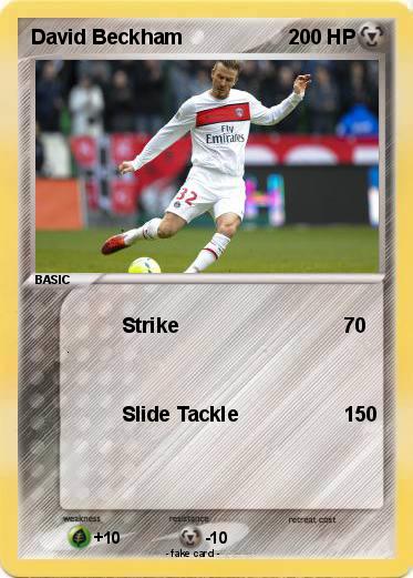 Pokemon David Beckham