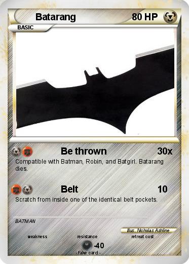 Pokemon Batarang