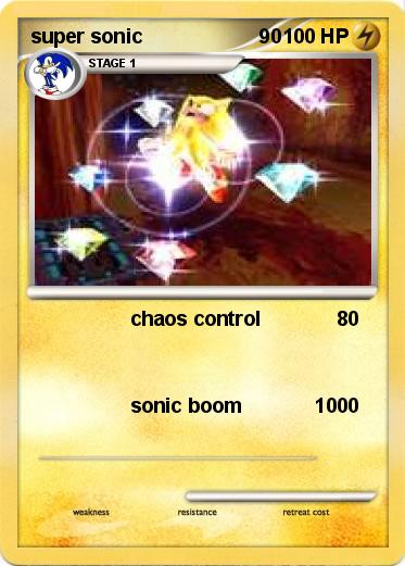 Pokemon super sonic                     90