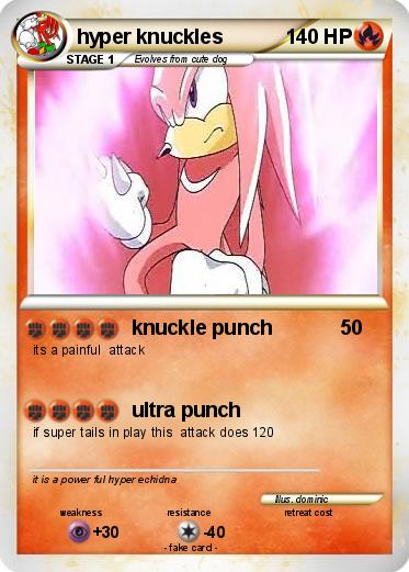 Pokemon hyper knuckles