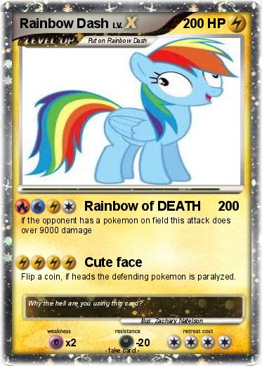Pokemon Rainbow Dash