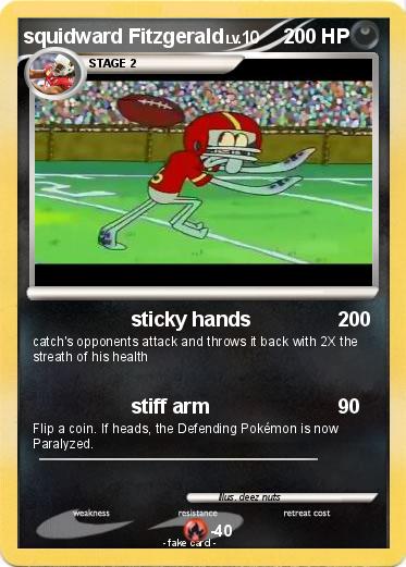 Pokemon squidward Fitzgerald