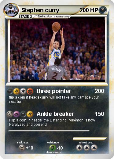 Pokemon Stephen curry