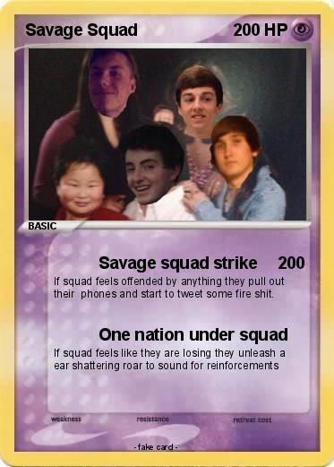 Pokemon Savage Squad