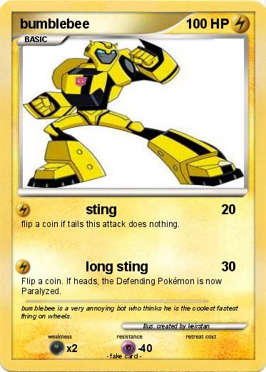 Pokemon bumblebee
