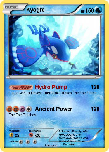 Pokemon Kyogre
