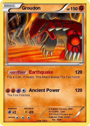 Pokemon Groudon