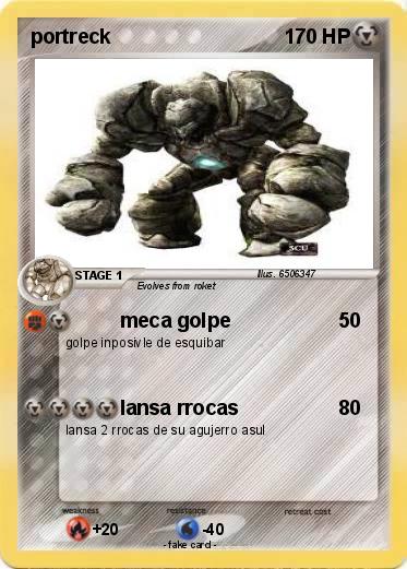 Pokemon portreck