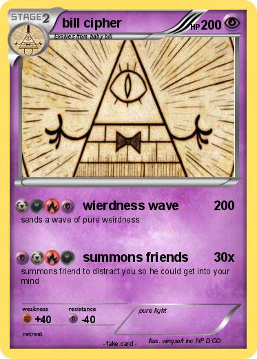Pokemon bill cipher