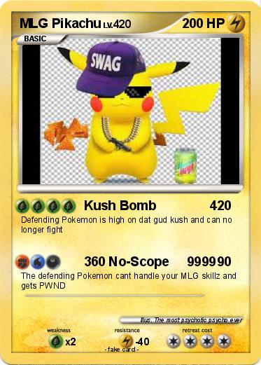 Pokemon MLG Pikachu