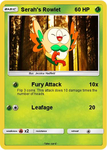 Pokemon Serah's Rowlet