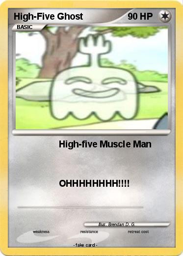 Pokemon High-Five Ghost