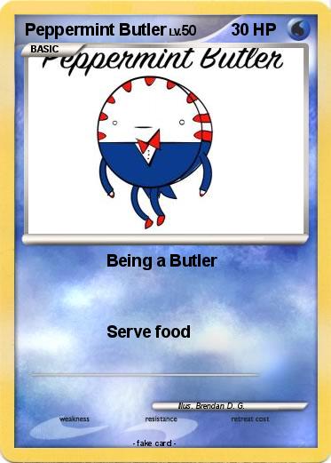 Pokemon Peppermint Butler