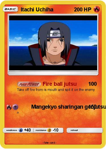 Pokemon Itachi Uchiha