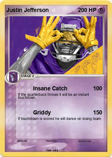 Pokemon Justin Jefferson