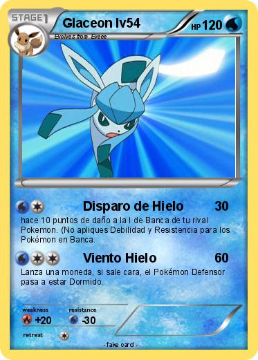Pokemon Glaceon lv54