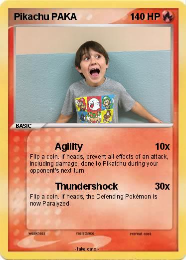 Pokemon Pikachu PAKA