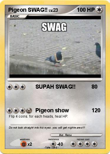 Pokemon Pigeon SWAG!!