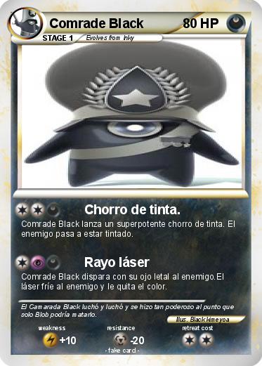 Pokemon Comrade Black